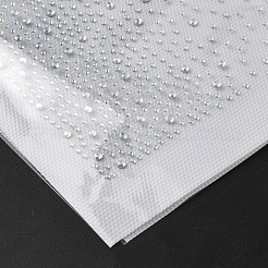 Glass Rhinestone HTV Transfer Vinyl Sheets&nbsp;DIY-GF0013-57B-01