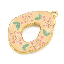 Printed 304 Stainless Steel Pendants&nbsp;STAS-P419-10G-05