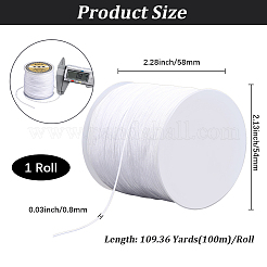 100M Round Nylon Braided Cord&nbsp;NWIR-PA0001-02B