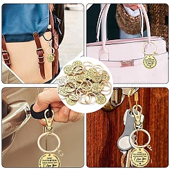 Valentine's Day Brass & 201 Stainless Steel Keychain&nbsp;KEYC-YW00097-01
