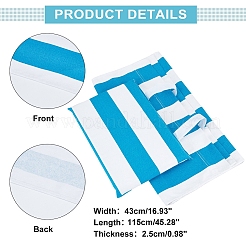 Canvas Cloth Beach Lounge Chair Cover with Pillows&nbsp;AJEW-WH0342-54B