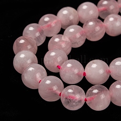 Natural Madagascar Rose Quartz Beads Strads&nbsp;X1-G-D655-8mm