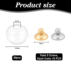DIY Pendant Making&nbsp;DIY-PH0020-06-18mm