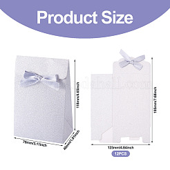 Rectangle Glitter Paper Gift Bags&nbsp;CARB-TAC0002-05B