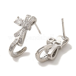 Brass Stud Earrings&nbsp;EJEW-R162-15A-P