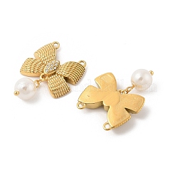 304 Stainless Steel Rhinestone Pendants&nbsp;STAS-L280-17G