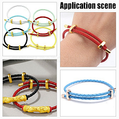 4 Sets 2 Colors Stainless Steel Silicone Bayonet Clasps&nbsp;STAS-AR0002-63