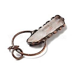 Natural Quartz Crystal Nuggets Pendants&nbsp;G-D468-42R