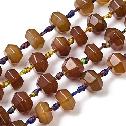 Natural Red Agate Beads Strands&nbsp;G-C258-03