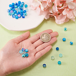 200Pcs 10 Styles DIY Glass Round Beads Sets&nbsp;DIY-CJ0001-96