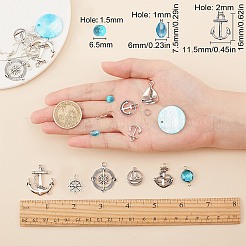 DIY Navigation Themed Earring Making Kits&nbsp;DIY-SC0001-99