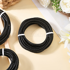 5M Braided Leather Cord with Core&nbsp;WL-CL0001-07B
