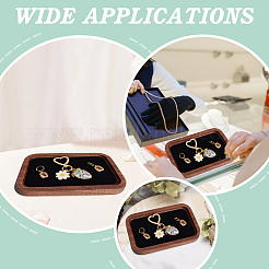 Walnut with Velvet Jewelry Plates for Necklace&nbsp;ODIS-WH0038-184A-02