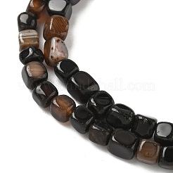 Natural Dragon Veins Agate(Dyed & Heated) Beads Strands&nbsp;G-G177-E13-03