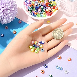 540pcs 14 Colors Transparent Acrylic Beads&nbsp;TACR-YW0002-08