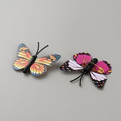 PVC Artificial Butterfly Decorations&nbsp;AJEW-WH0596-211