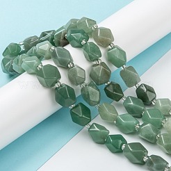 Natural Green Aventurine Beads Strands&nbsp;G-C182-11