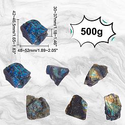 Raw Natural Labradorite Nuggets&nbsp;G-WH0026-11