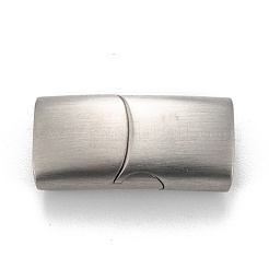 Tarnish Resistant 316 Surgical Stainless Steel Magnetic Clasps with Glue-in Ends&nbsp;STAS-F269-01MP