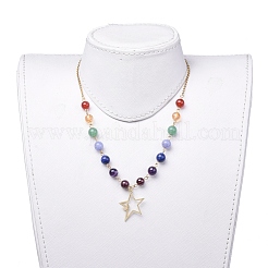 Chakra Jewelry&nbsp;NJEW-JN02698-03