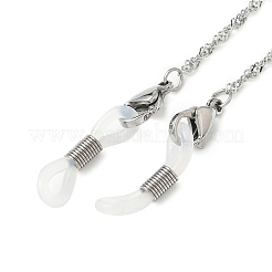 304 Stainless Steel Singapore Chains for Eyeglasses Chains&nbsp;AJEW-EH00403-01