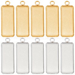 DIY Rectangle Pendant Making Kits&nbsp;DIY-SC0033-97