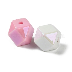UV Plating Opaque Acrylic Beads&nbsp;OACR-D316-10
