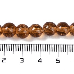 Handmade Gold Sand Lampwork Beads&nbsp;LAMP-Z009-01G