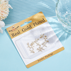 Rack Plating Brass Micro Pave Cubic Zirconia Pendants&nbsp;KK-BBC0017-92C