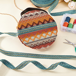 Polyester Braided Ribbons&nbsp;OCOR-WH0120-13A