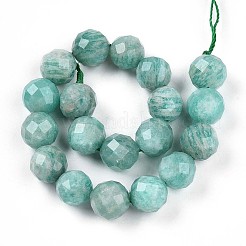 Natural Amazonite Beads Strands&nbsp;G-S345-10mm-25
