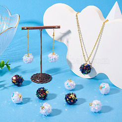 30Pcs 2 Colors Cloth Pendants&nbsp;FIND-TA0008-35