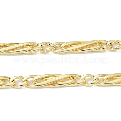 Rack Plating Brass Figaro Chains&nbsp;CHC-CJC0003-01G