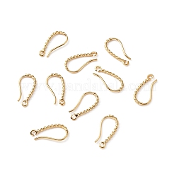 Brass Earring Hooks&nbsp;KK-WH0035-98