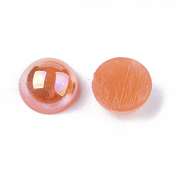 ABS Plastic Imitation Pearl Cabochons&nbsp;OACR-S025-6mm-04