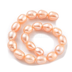 Natural Cultured Freshwater Pearl Beads Strands&nbsp;PEAR-P062-17A-X