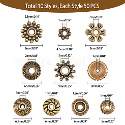 Tibetan Style Alloy Spacer Beads&nbsp;TIBE-PH0003-01