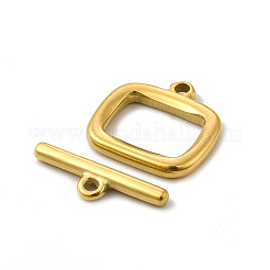 Ion Plating(IP) 304 Stainless Steel Toggle Clasps&nbsp;STAS-F290-02G