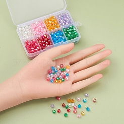 Eco-Friendly Transparent Acrylic Beads&nbsp;TACR-YW0001-50