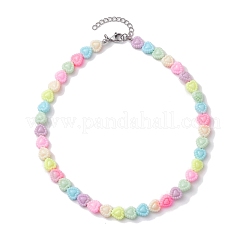 Acrylic Beaded Kids Necklaces&nbsp;NJEW-JN04708-01