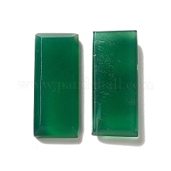 Dyed & Heated Natural Green Onyx Agate Cabochons&nbsp;G-G975-04A-02
