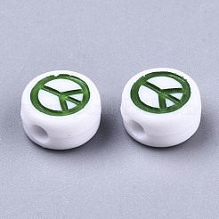 Opaque Acrylic Beads&nbsp;MACR-N008-35