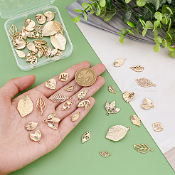 52Pcs 13 Style Alloy Pendants&nbsp;FIND-PH0005-51