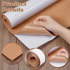 Cork Insulation Sheet&nbsp;DIY-WH0504-748E