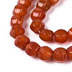 Dyed Natural Agate Beads Strands&nbsp;G-T144-50A-04