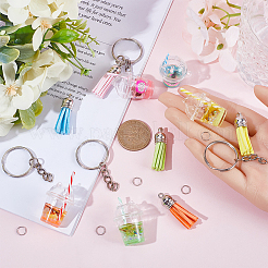 DIY Fruit Juice Keychain Making Kit&nbsp;DIY-SC0023-43