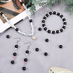 Grade A Natural Tourmaline Round Bead Strands&nbsp;G-AR0002-33