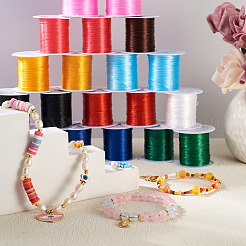 25 Rolls 12 Colors Flat Elastic Crystal String&nbsp;OCOR-PJ0001-010