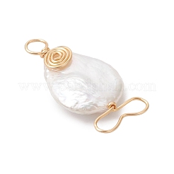 Natural Keshi Pearl Pendants&nbsp;PALLOY-JF05148