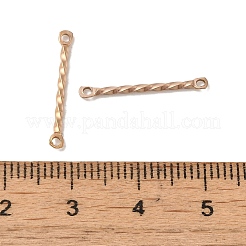Ion Plating(IP) 304 Stainless Steel Connector Charms&nbsp;STAS-Q323-02B-RG
